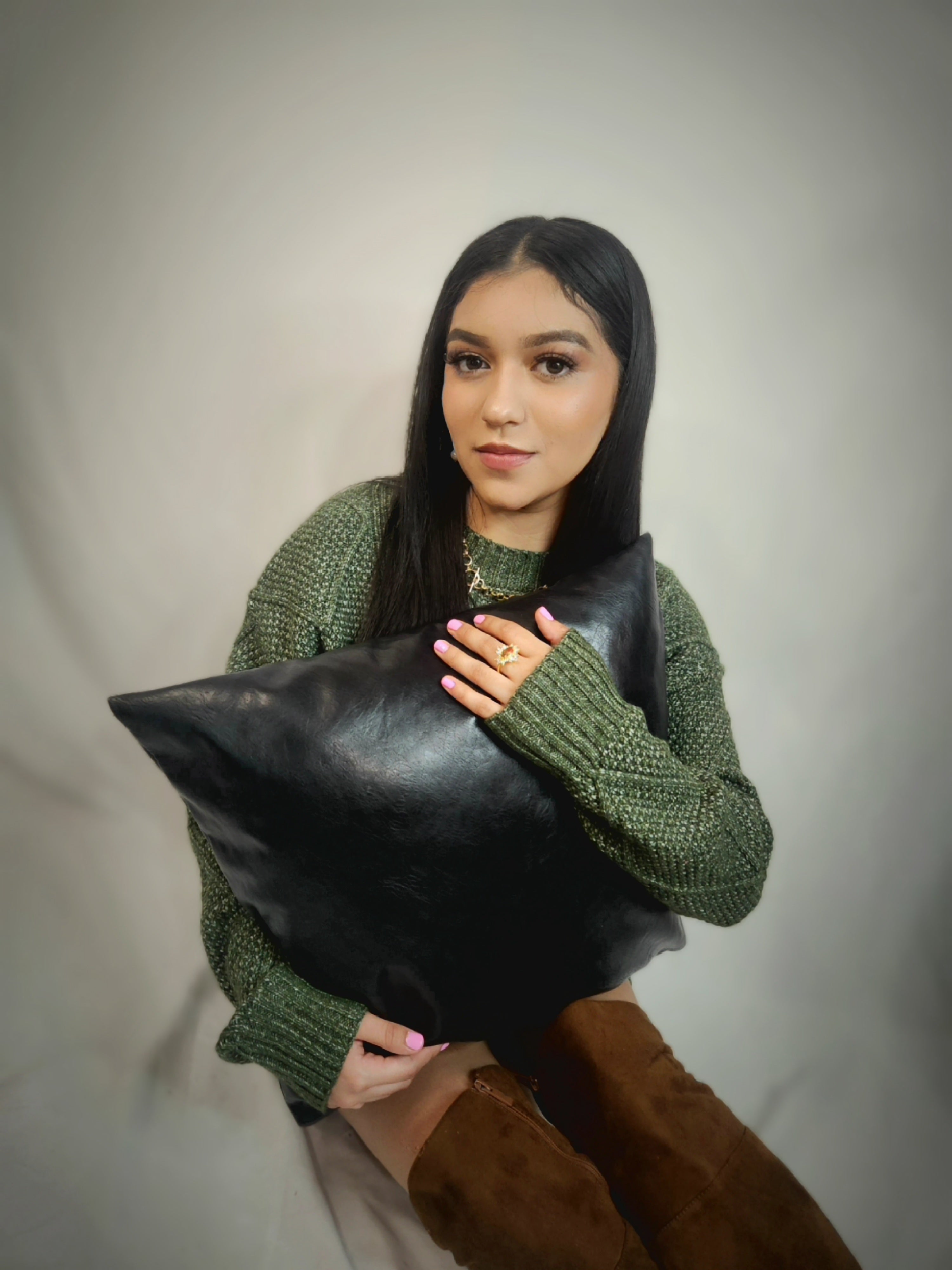 Cable Knit Drop Shoulder Loose fit Sweater Dress