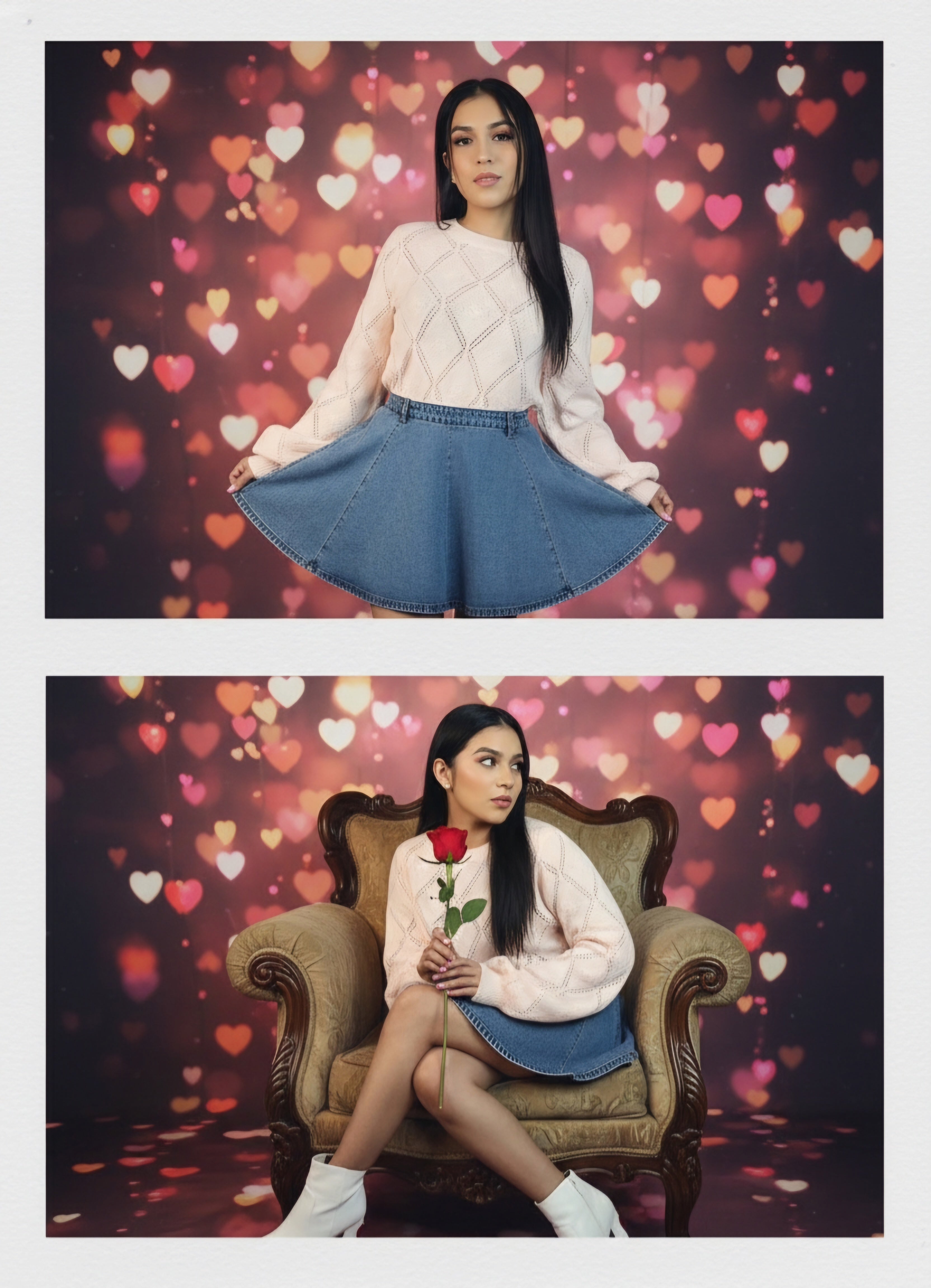 Solid Long Sleeve Round Neck Sweater